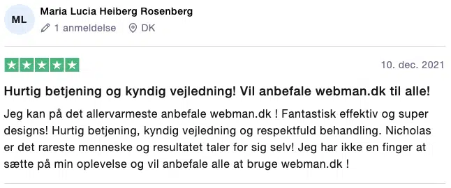 Kundeudtalelse