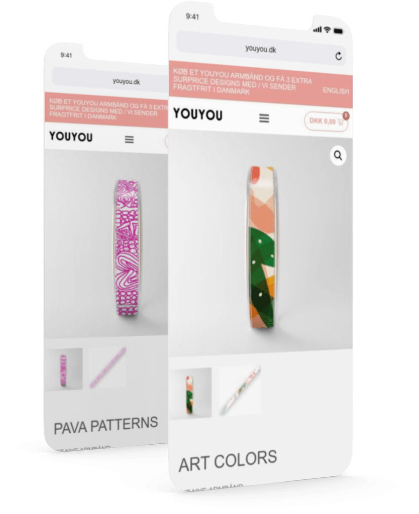 Webshop for Youyou.dk
